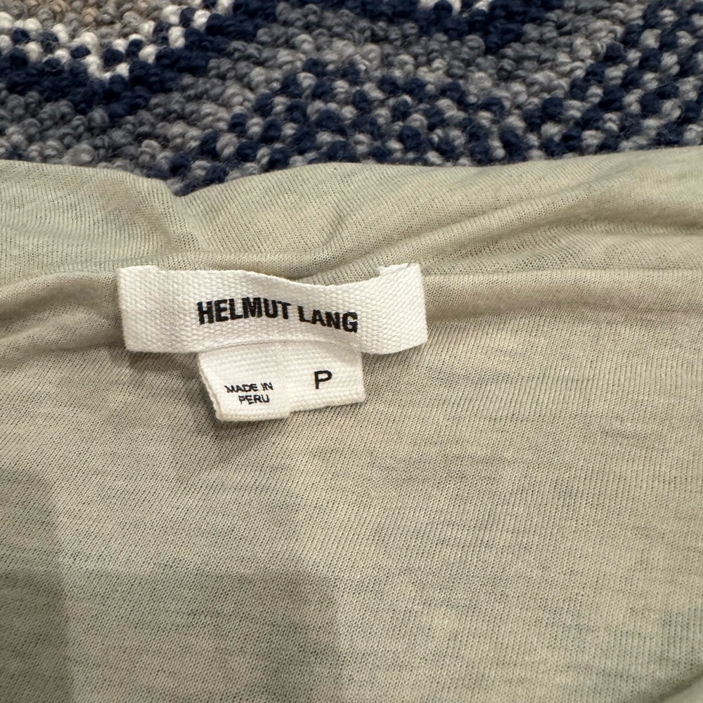 Helmut Lang  Beige Long Sleeve Top - Picture 4 of 5